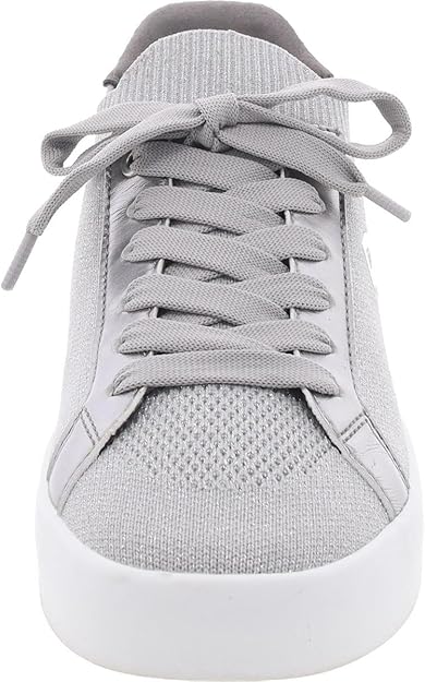 DKNY Women's Silver Mallory Lace Up Sneakers |DKNY In Lebanon