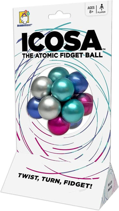 Brainwright Icosa Ice The Atomic Fidget Ball | Brainwright In Lebanon