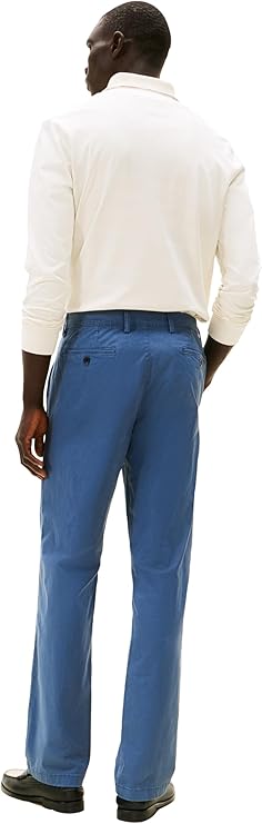Tommy Hilfiger Men's Dusty Blue herr Chino byxor anpassad passform Chino Pants | Tommy Hilfiger in Lebanon