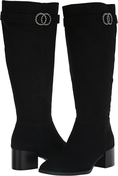 LifeStride Women's Black Daring-wc Knee High Boots |LifeStride In Lebanon