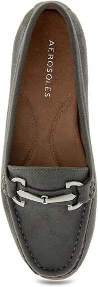 Aerosoles Women's Gray Day Drive Loafers Casual Shoes | Aerosoles In Lebanon
