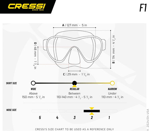 Cressi Black Scuba Diving Snorkeling Frameless Mask | Cressi In Lebanon