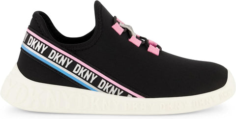 DKNY Girl's Black Allie Cool Sneakers | DKNY In Lebanon