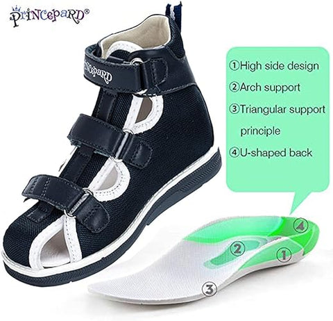 Prince Pard Baby's Navy Flat Feet Sandals | Prince pard In Lebanon