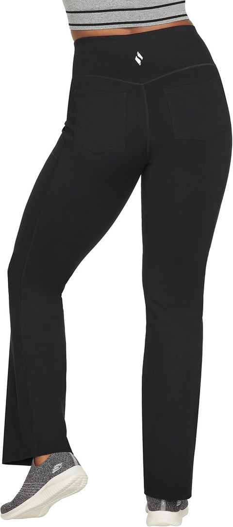 Skechers Women's Black GO Walk Evolution Flare Pant | Skechers In Lebanon