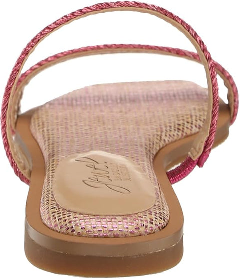 Jewel Badgley Mischka Women's Pink Helena Flat Slipper | Jewel Badgley Mischka in Lebanon