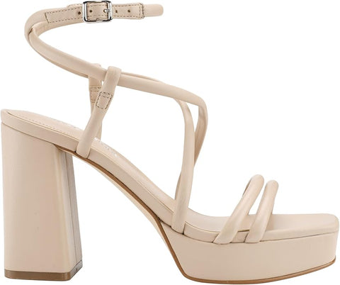Marc Fisher Women's Light Beige Heeled Sandal  |Marc Fisher  in Lebanon