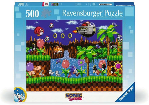 Ravensburger Sonic The Hedgehog: Classic 500 Piece Jigsaw Puzzle | Ravensburger In Lebanon