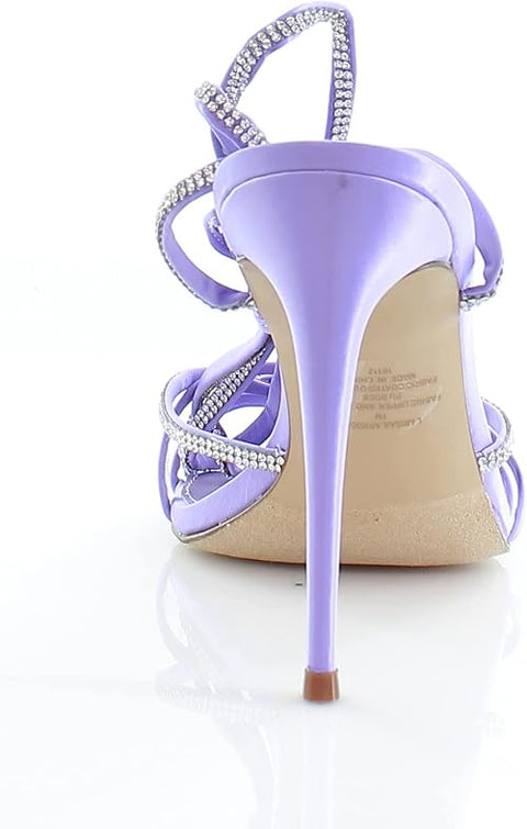 Steve Madden Women's Purple Jetsetter Heeled Sandal | Steve Madden In Lebanon