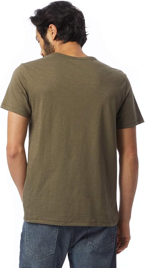 Alternative Men's Khaki Green Cotton T-Shirt | Alternative In Lebanon