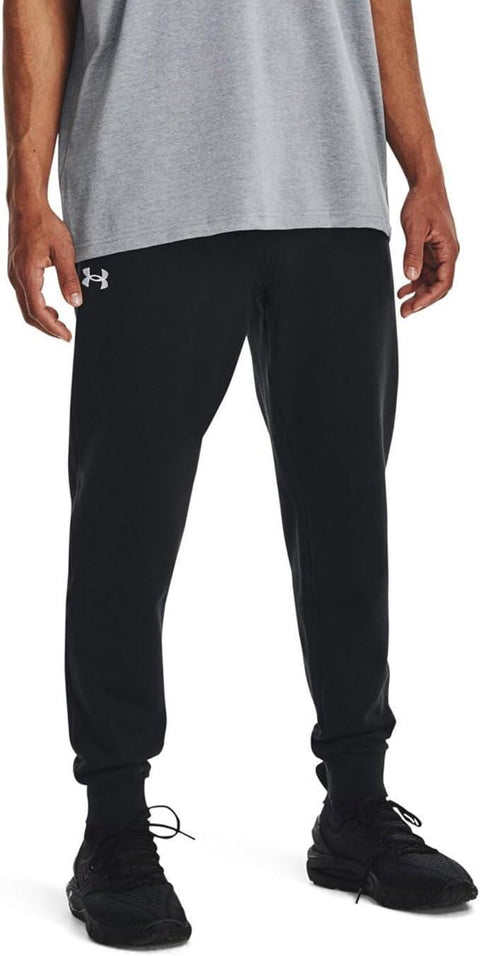 Under Armour Men's Black Rival Fleece Joggers Sweatpant | Under Armour In Lebanon
