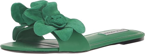 Steve Madden Women's Green Suede Melena Slippers | Steve Madden In Lebanon