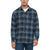 Orvis Men's Blue Heavyweight Flannel Overshirt