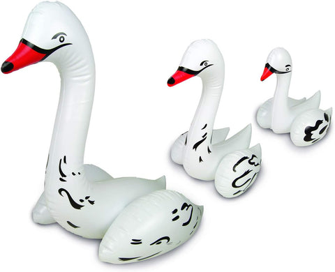 Poolmaster Floating Swimming Pool Pack Of 3 Swan Family | Poolmaster In Lebanon