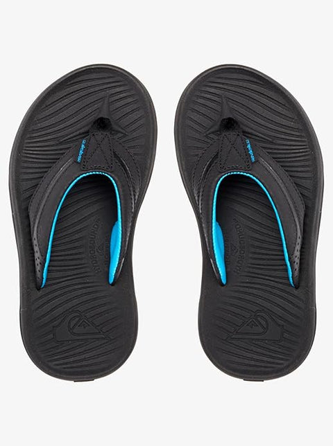 Quiksilver Boy's Black Oasis Youth Slipper | Quiksilver In Lebanon