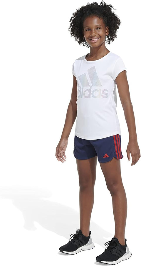 Adidas Girl's Navy Athletic Shorts |Adidas In Lebanon