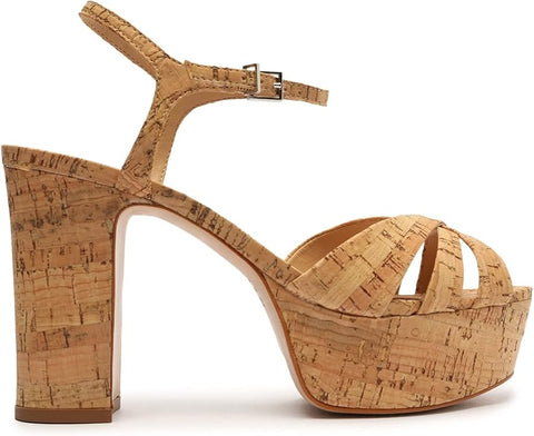 Schutz Women's Beige  Keefa Heeled Sandal  | Schutz in Lebanon