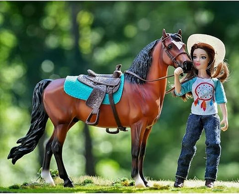 Breyer Freedom Series Natalie Cowgirl 5 Piece Doll and Accessory Set | Breyer In Lebanon