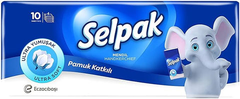 Selpak Pocket Hanky Tissue Classic 10 Sheets/Piece