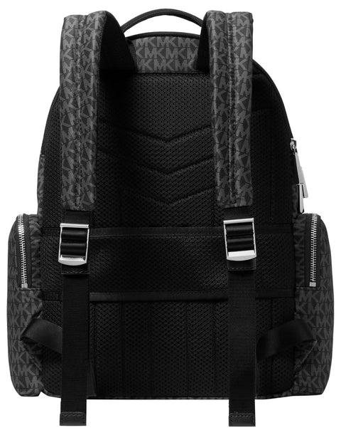 Michael Kors Women's Black Prescott Signature Logo Large Backpack | Michael Kors In Lebanon