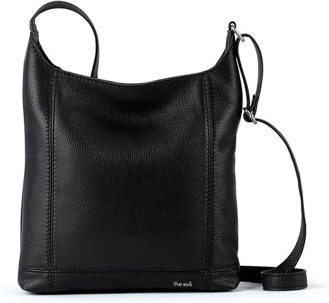 The Sak Women's Black Premium Leather Crossbody Bag | The Sak In Lebanon