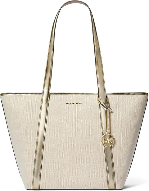 Michael Kors Women's Beige Extra-Large Top Zip Shoulder Bag | Michael Kors In Lebanon