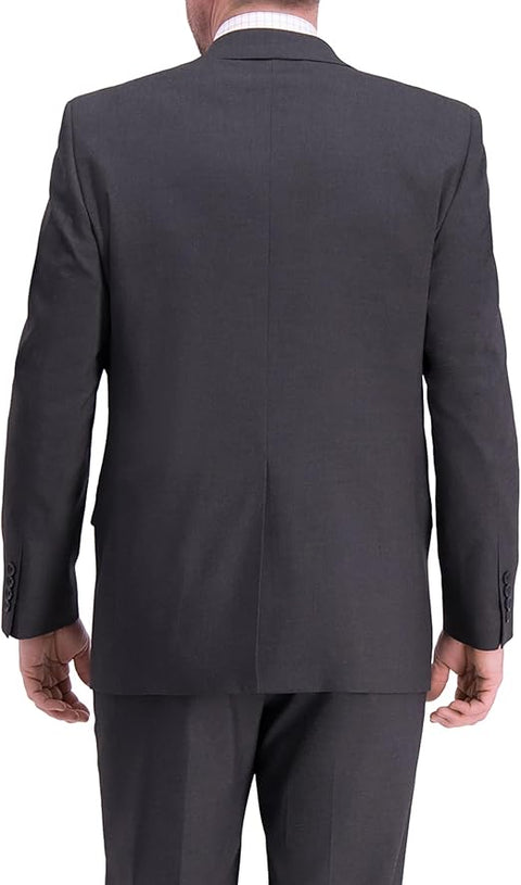 J.M. Haggar Men's Dark Gray Big & Tall Sharkskin Premium Classic-Fit Stretch Suit Separate Jacket |  J.M. Haggar in Lebanon