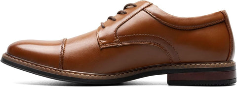 Nunn Bush Men's Brown Carmelo Cap Toe Oxford Casual Shoes | Nunn Bush In Lebanon