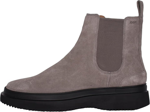 Joop Men's Taupe Velluto Telos Chelsea Ankle Boots  | Joop In Lebanon