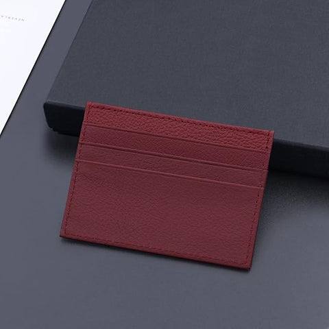 Style & Co Women's Burgundy Leather Card Case | Style & Co In Lebanon