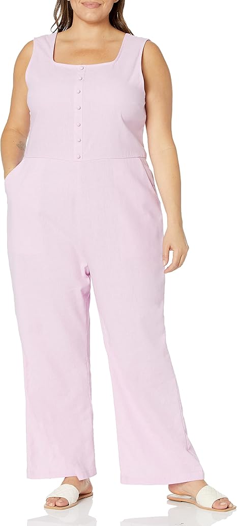 KENDALL + KYLIE Women's Lilac Jumpsuit AMZ374