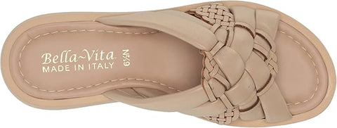 Bella Vita Women's  Nude Ned-Italy Slide Sandals |  Bella Vita in Lebanon
