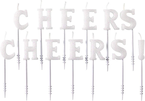 Riethmuller 13 Glitter Candles Cheers Cheers, 7.5 cm | Riethmuller In Lebanon