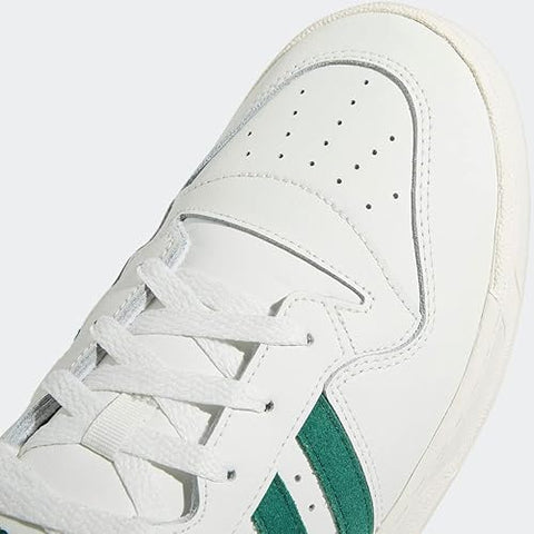 Adidas Men's White & Green Rivalry Low Sneaker | Adidas In Lebanon