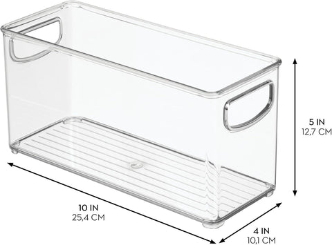 iDesign 4-Piece Recycled Plastic Small Stackable Kitchen Organizer |iDesign In Lebanon