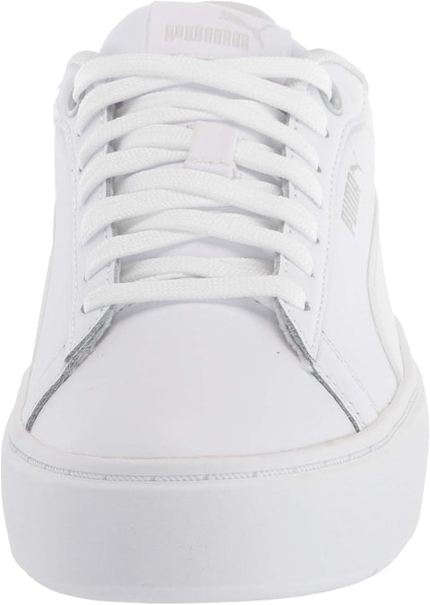 Puma Women's White Smash Platform V2 Sneaker  | Puma In Lebanon