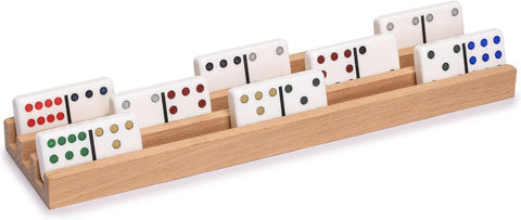 Yellow Mountain Imports Set of 4 Beechwood Domino Racks (10 Inch) | Yellow Mountain In Lebanon