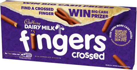 Cadbury Fingers Crossed Milk Chocolate Biscuits 114g | Cadbury In lebanon