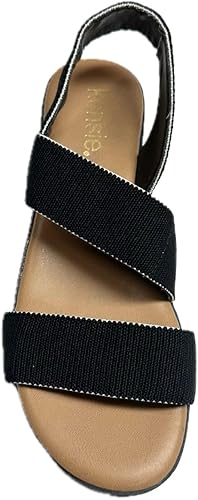 Kensie Women's Black Emme Strap Sandals | Kensie In Lebanon