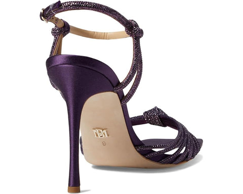 Badgley Mischka Women's Purple Estella Heeled Sandal | Badgley Mischka in Lebanon