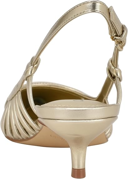 Calvin Klein Women's Gold Movella Kitten Heel Slingback Pumps |  Calvin Klein in Lebanon