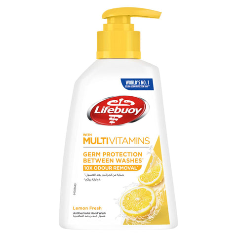 Lifebuoy Anti-Bacterial Hand Wash Lemon Fresh 200ml | Lifebuoy In Lebanon