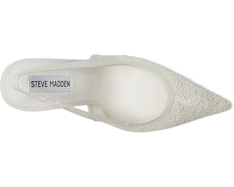 Steve Madden Women's White Reyes Heel | Steve Madden In Lebanon