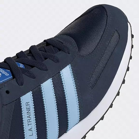 Adidas Men's Navy Classic Comfort Retro Sports LA Trainer Sneakers | Adidas In Lebanon
