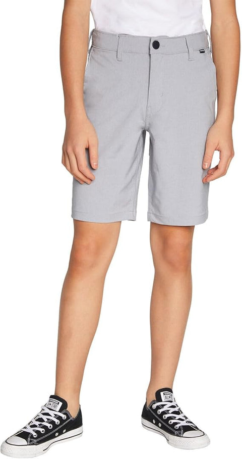 Hurley Boy's Gray Youth Hybrid Short |Hurley In Lebanon