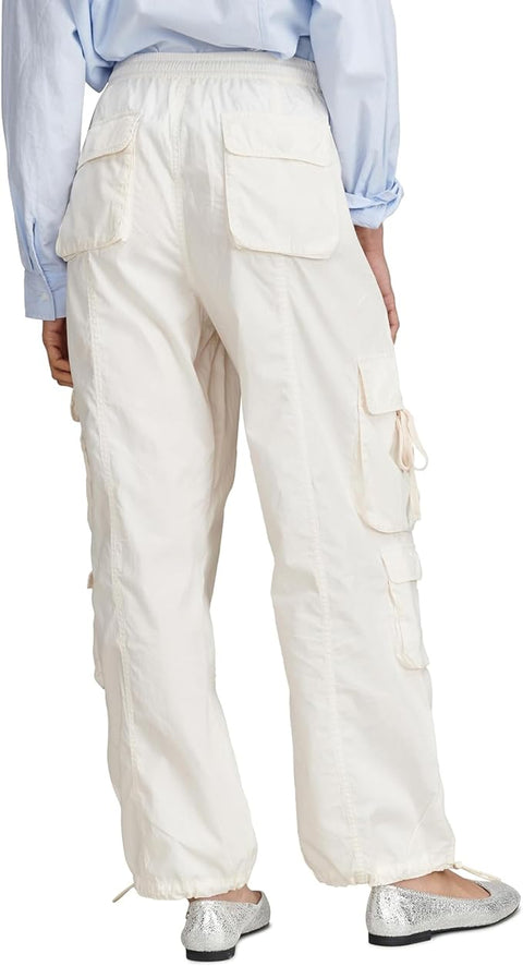 Lucky Brand Women's Off White Exaggerated Cargo Flight Pant | Lucky Brand In Lebanon