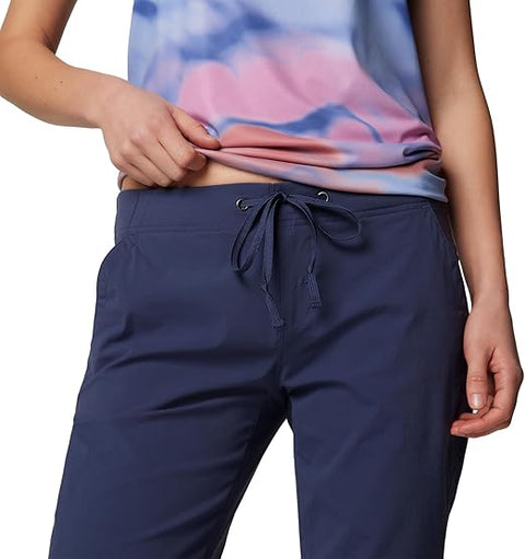 Columbia Women's Navy Blue Long Short Hiking Shorts| Columbia In Lebanon