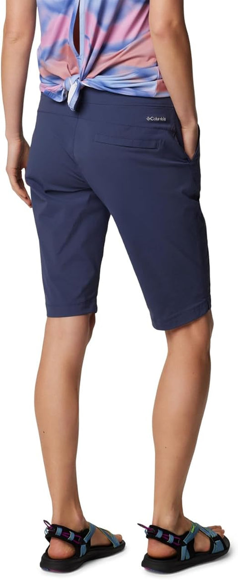 Columbia Women's Navy Blue Long Short Hiking Shorts| Columbia In Lebanon