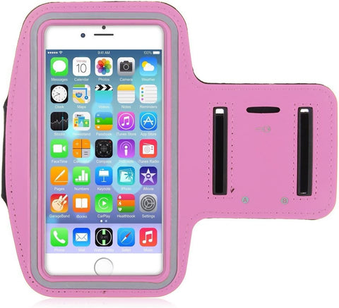 King of Flash Pink Universal Mobile Phone Reflective Adjustable Armband Case Holder 7G 5.5|King of Flash In Lebanon