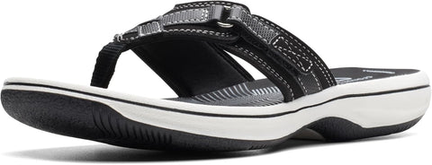 Clarks Women Black Cloudsteppers Slip-On Slippers | Clarks in Lebanon